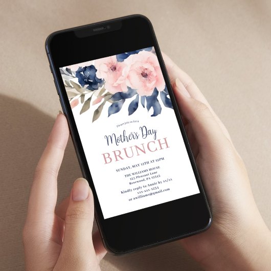 母エレガントの日ブランチ 招待状