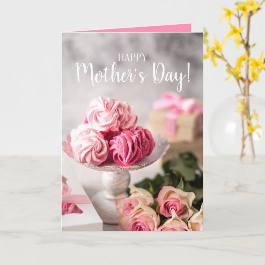 母エレガントの日 カード (黄色い花)