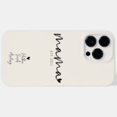 母エレガントパーソナライズされた日の贈り物 Case-Mate iPhoneケース (裏面 (横))