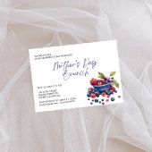 母エレガントモダンの日ブランチ 招待状