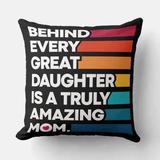 母エレガント感動的日の引用文 クッション (正面)