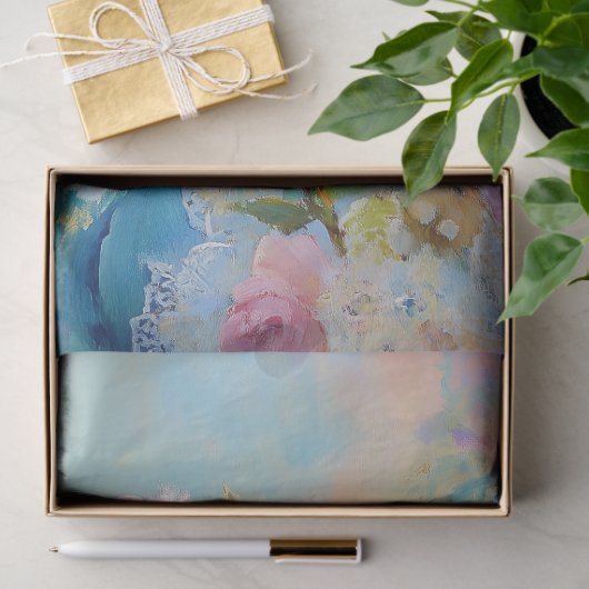 母エレガント母の日のフローラカエルの切り離し 薄葉紙 (ギフト)