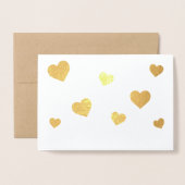 母エレガント義母の日金ゴールド 箔カード (裏面封筒付き)