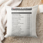 母カスタマイズ日の送り状ギフトパーソナライズされた品 クッション (ブランケット)