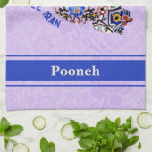 母カスタム女へのイランの忙し大量の贈り物 キッチンタオル (折り畳み)