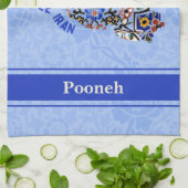 母カスタム女へのイランの忙し大量の贈り物 キッチンタオル (折り畳み)