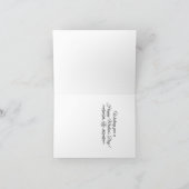 母カスタム日の犬とフローラカード サンキューカード (内部)