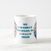 母カスタム日最高のの写真 コーヒーマグカップ (中央)