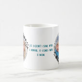 母カスタム日最高のの写真 コーヒーマグカップ (中央)