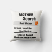 母カスタム最高の母検索結果おもしろい母の日 クッション (裏面)