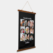 母カスタム母への贈り物の日9 Photo Collage 吊り下げ型タペストリー (傾斜あり)