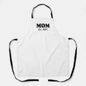 母カスタム母、母の日、誕生日プレゼント エプロン (正面)