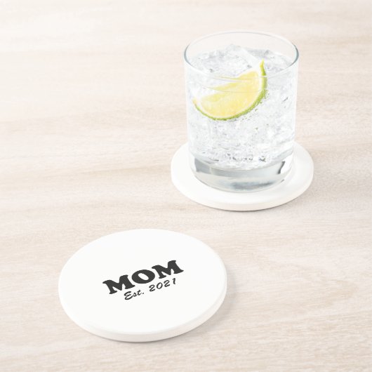 母カスタム母、母の日、誕生日プレゼント コースター (側面)
