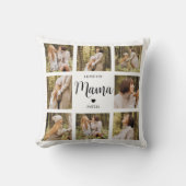 母カスタム用写真枕パーソナライズされた クッション (正面)