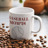 母カスタム選手パーソナライズされた番号 コーヒーマグカップ