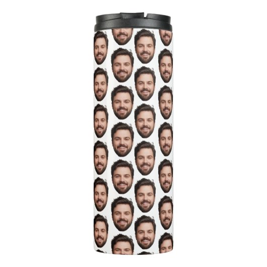 母カスタム顔プレゼント誕生日ギフトアイディア タンブラー (裏面)