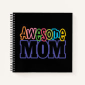 母カラフルの日 |ノートブック ノートブック (正面)