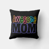 母カラフルの日|装飾用クッション クッション (裏面)