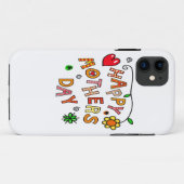 母カラフル母の日 Case-Mate iPhoneケース (裏面(横))