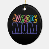 母カラフル素晴らし母の日 |オーナメント セラミックオーナメント (左)