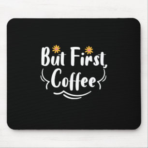 母ギフトが最初のコーヒー マウスパッド