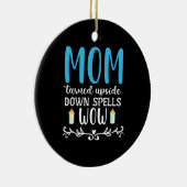 母ギフト母が逆さまにうわーっ セラミックオーナメント (右)