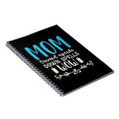 母ギフト母が逆さまにうわーっ ノートブック (右側)