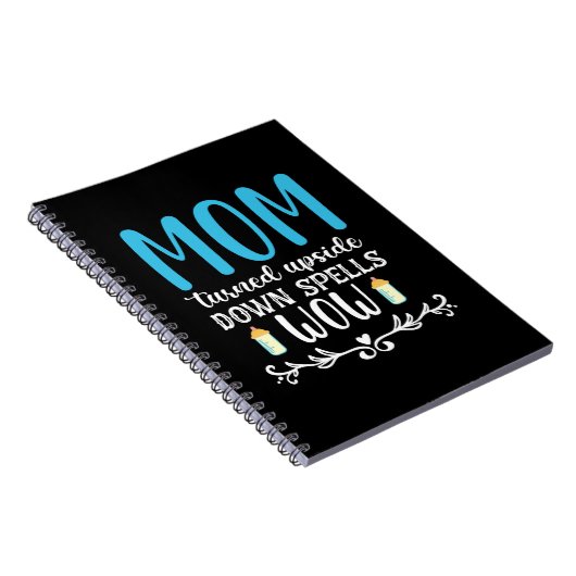 母ギフト母が逆さまにうわーっ ノートブック (右側)