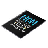 母ギフト母が逆さまにうわーっ ノートブック (左側)