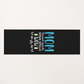 母ギフト母が逆さまにうわーっ ヨガマット (正面(横))