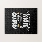 母ギフト母はクイーンのすぐ上 ジグソーパズル (横)