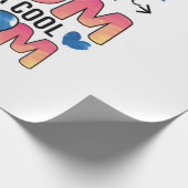 母ギフト私は母カッコいいだ ラッピングペーパー (角)