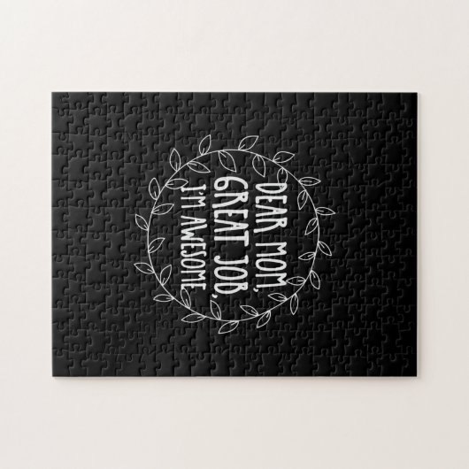 母ギフト親愛母の仕素晴らし事 ジグソーパズル (横)