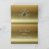 母クリスマスカード シーズンカード (内部)