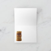 母クリスマスクッキーの挨拶 カード (内部)