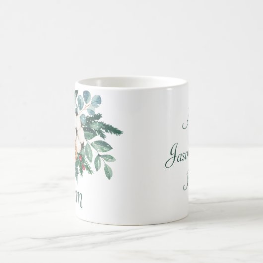 母クリスマスマグカップ コーヒーマグカップ (中央)