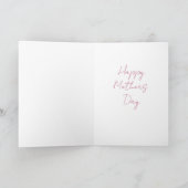 母クロスワード定義語モダン母バラ カード (内部)