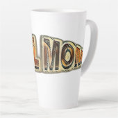 母クール母ハーシーのキャンディの好意 カフェラテマグ (右アングル)