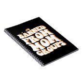 母グループから禁止おもしろい母の日Groovy ノートブック (右側)