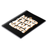 母グループから禁止おもしろい母の日Groovy ノートブック (左側)