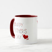 母コーヒーのための幸せな母の日のギフトアイディア マグカップ (正面左)