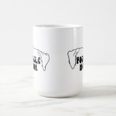 母コーヒーマグをパグル コーヒーマグカップ (中央)