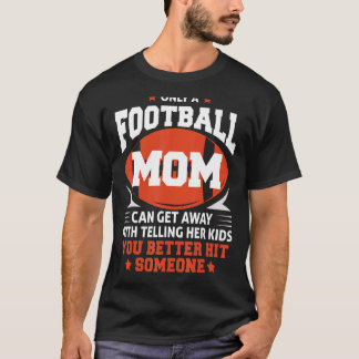 母サッカーが人の女性に良いヒット Tシャツ