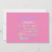 母サンキューさん… サンキューカード (正面)