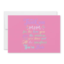 母サンキューさん…