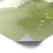 母シベリアのハスキー犬の母の背絵を描景 ポスター (角)