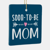 母シンプル母の日が近い |オーナメント セラミックオーナメント (右)