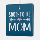 母シンプル母の日が近い |オーナメント セラミックオーナメント (左)