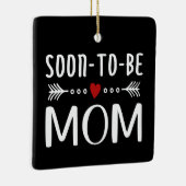 母シンプル母の日が近い |オーナメント セラミックオーナメント (右)