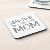 母シンプル母の日が近い |コースター コースター (左側)